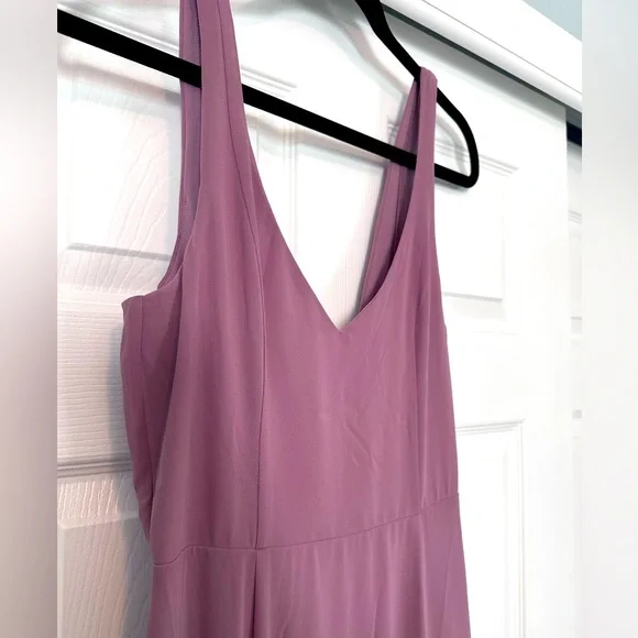 Show Me Your MuMu Maxi Bridesmaid Dress Mauve Pink - Picture 5 of 6